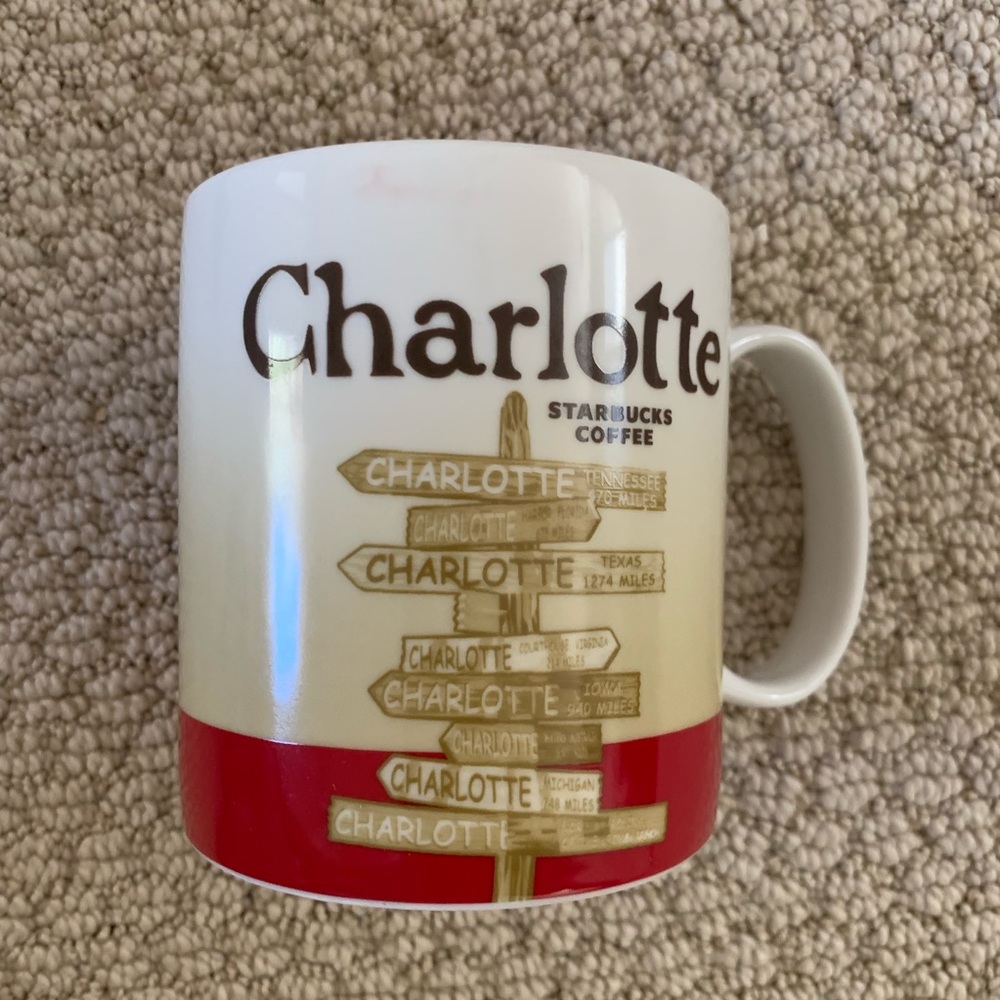New Charlotte Starbucks Collector Series Mug